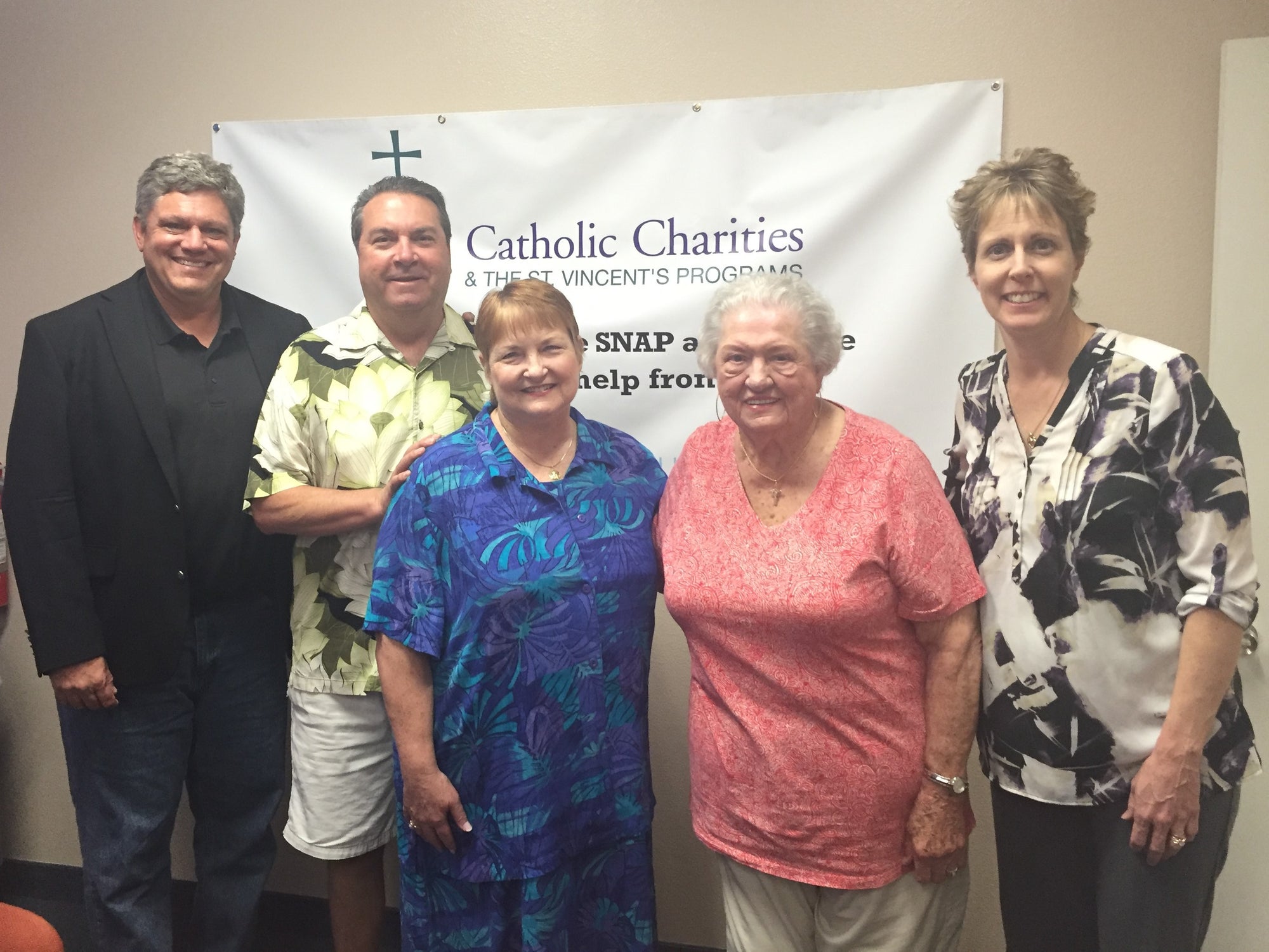 Local Couple Makes Generous Donation to Catholic Charities