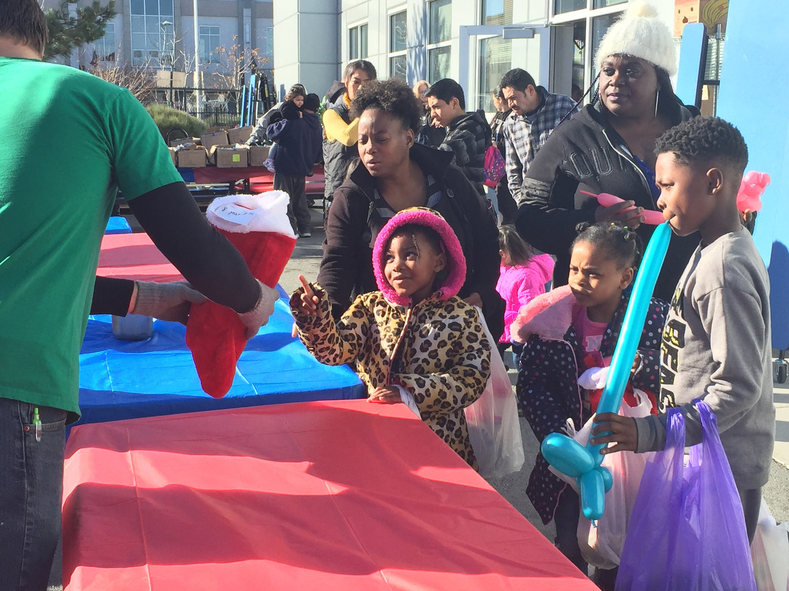 More than 2,000 Pre-filled Stockings Given to Children in Need