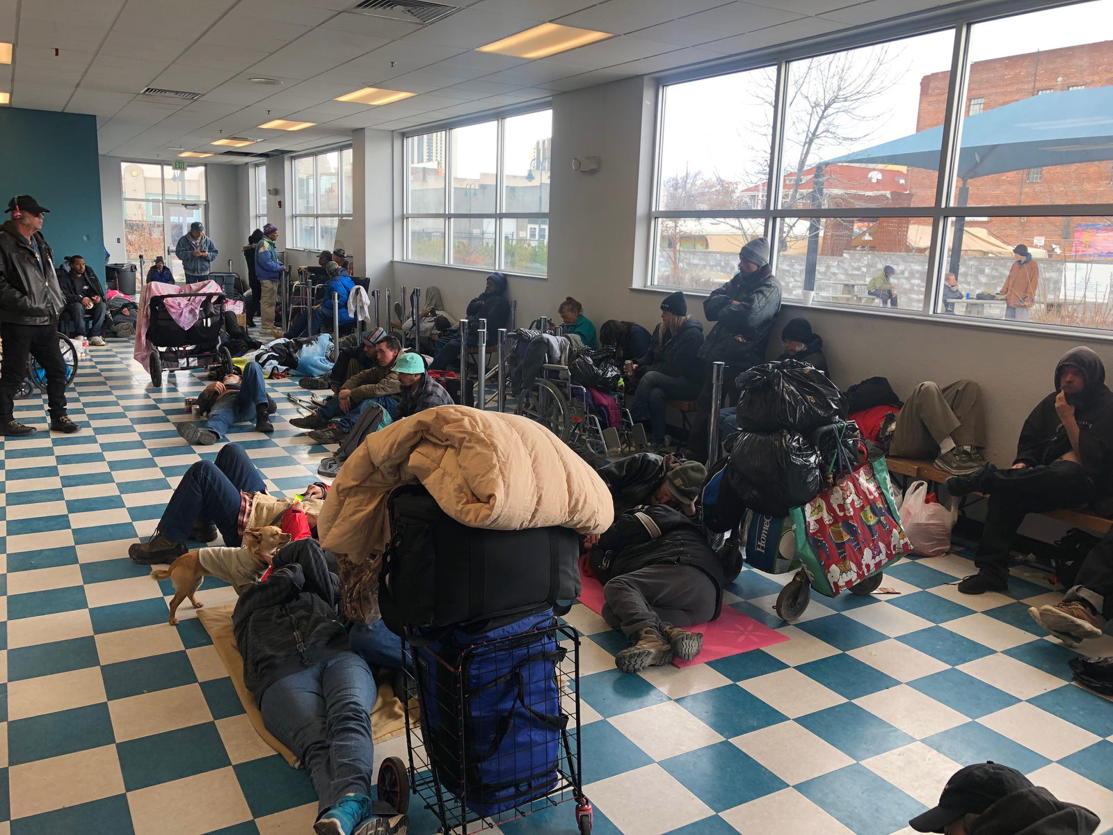 Catholic Charities of Northern Nevada sets up warming center for those in need