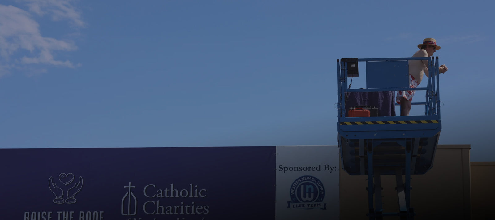 Catholic Charities Raise the Roof event